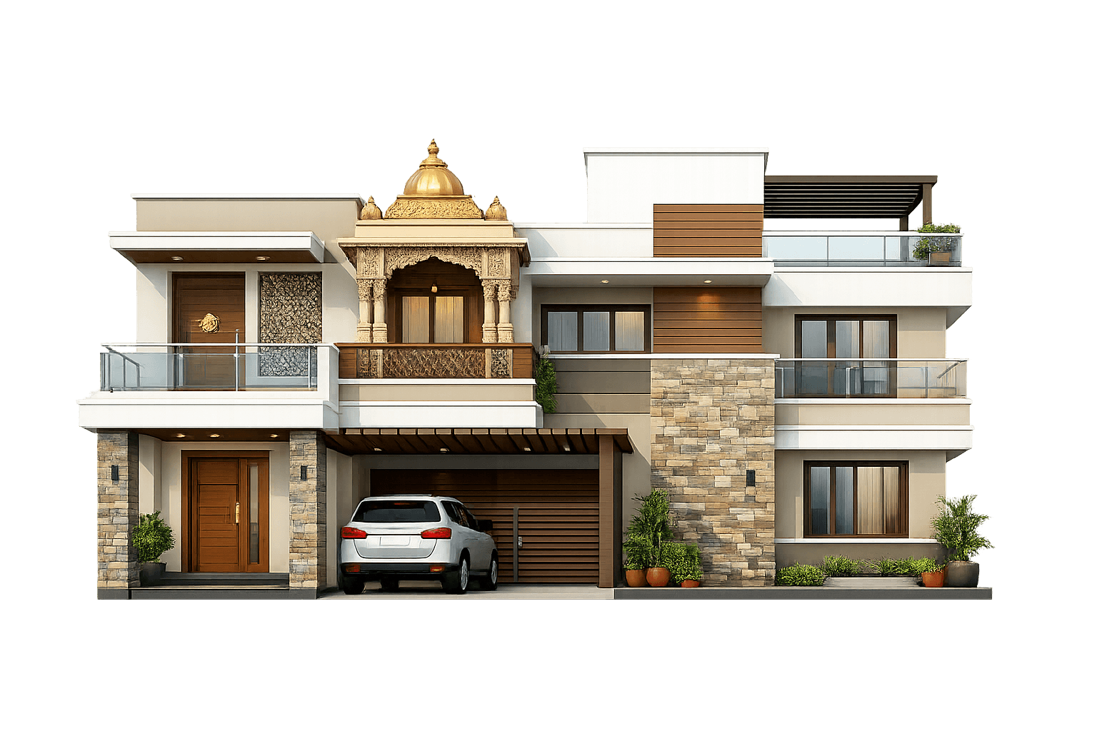 A modern Indian home